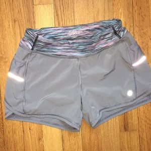Athleta Girl Grey Shorts size L/12/wxs
